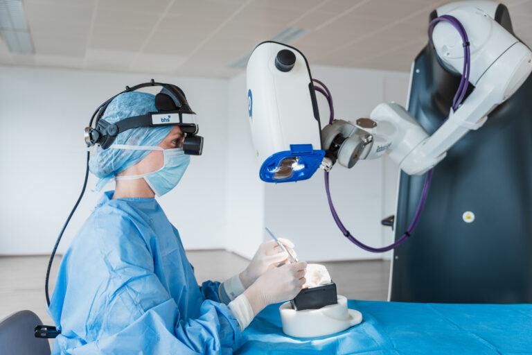 Robotic Scope wird benutzt